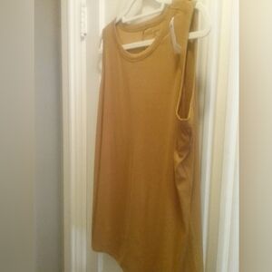 Lane Bryant Sleeveless Mustard Top - 26/28